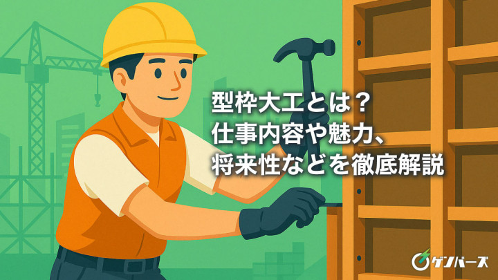 型枠大工とは？仕事内容や魅力、将来性などを徹底解説