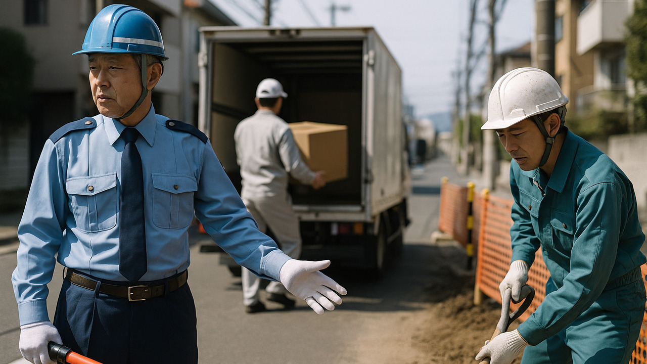 廿日市エリアで稼ぐ現場仕事｜警備・運送・土木の給与相場と未経験からの始め方