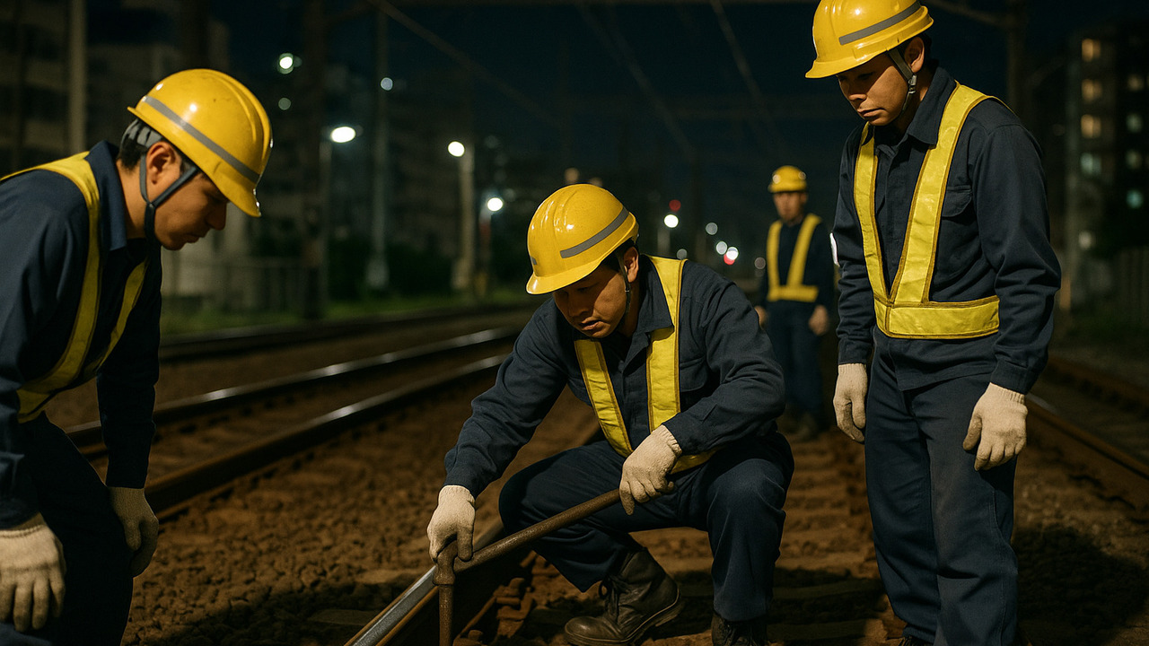 夜間鉄道工事の求人【東京都】未経験から稼げる仕事の全貌を解説