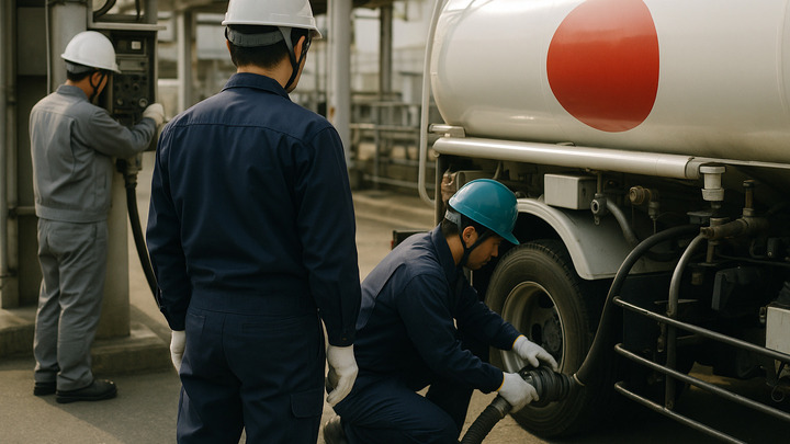 Para quem procura emprego de motorista em Niigata: Descrição da vaga, salário e como começar sem experiência em entrega de gasolina/combustível.