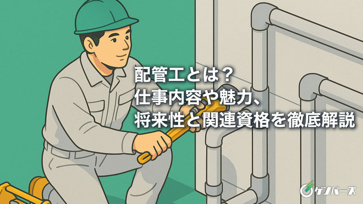 配管工とは？仕事内容や魅力、将来性と関連資格を徹底解説