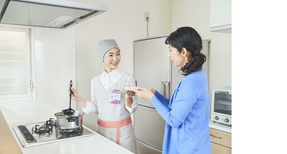 Accédez à la page d'informations sur l'emploi de Duskin Minami Gyotoku Merry Maid (personnel d'entretien ménager).
