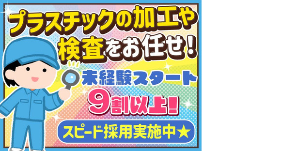 株式会社プロスタッフ プラスチック製品検査02（2506kr012）の求人情報ページへ