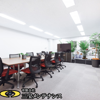 LED照明設置の仕事の流れイメージ