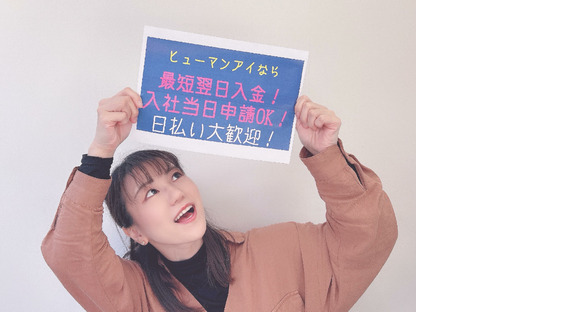 株式会社ヒューマンアイ伊勢崎営業所/P00461の求人情報ページへ