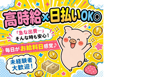 エヌエス・ジャパン株式会社　川越エリア(短日)/kg01の求人メインイメージ